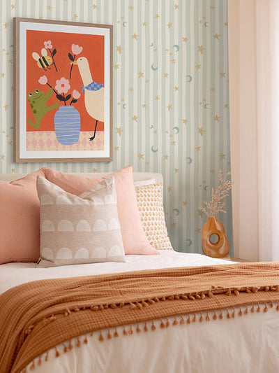 Springtime Teamwork Framed Art Print | Lifestyle