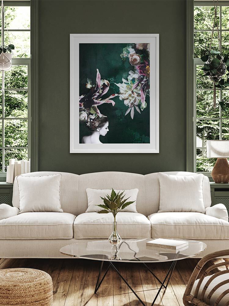 Haute Couture II Framed Art Print | Lifestyle