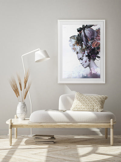 Haute Couture III Framed Art Print | Lifestyle