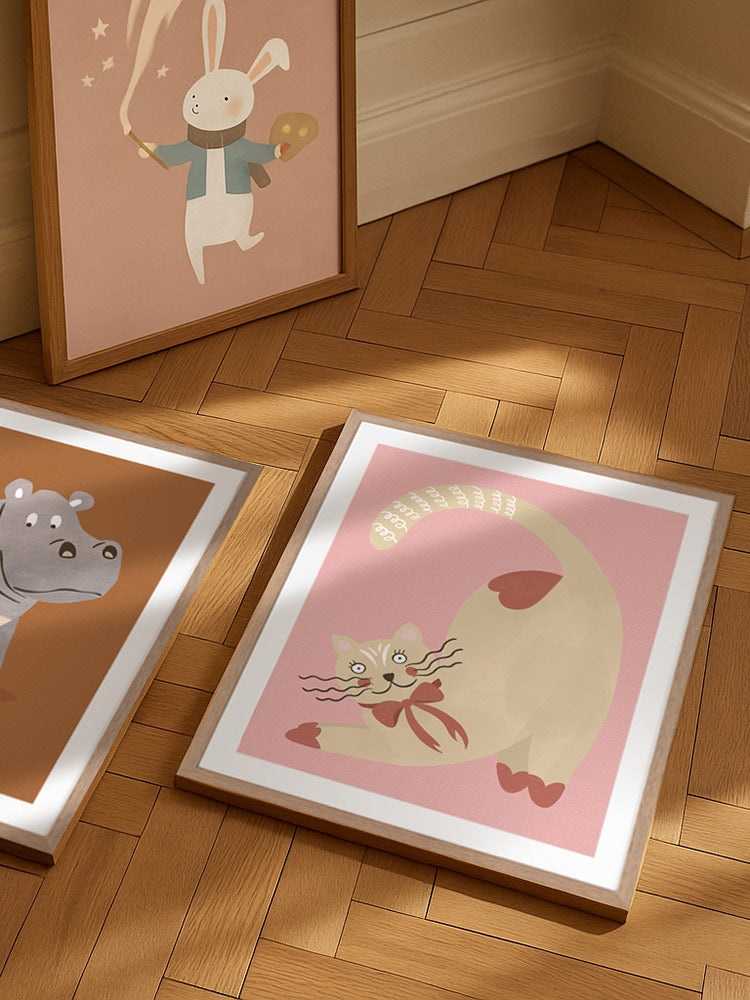 Curious Clementine Framed Art Print | Lifestyle