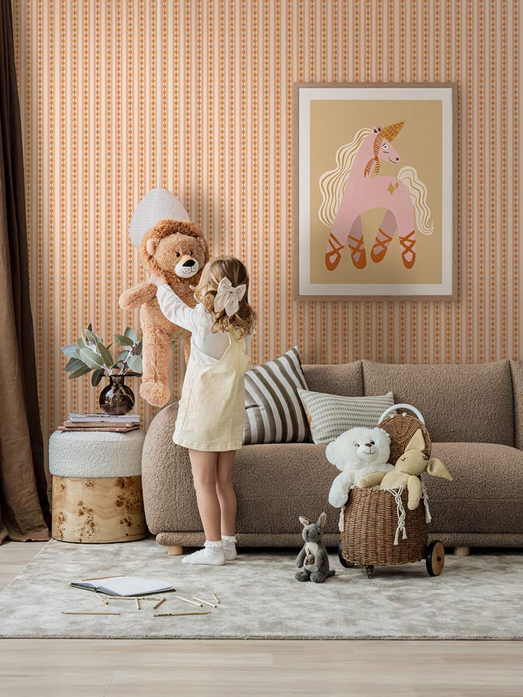 Twinkle Toes & Sparkles Framed Art Print | Lifestyle