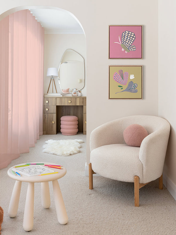 Butterfly Wishes Canvas Art Print | Lifestyle