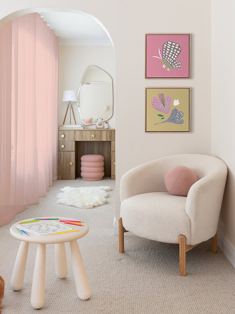 Butterfly Wishes Canvas Art Print | Lifestyle