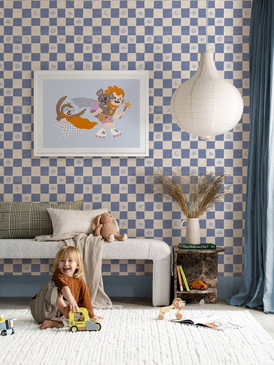 Super Buddies Framed Art Print | Lifestyle