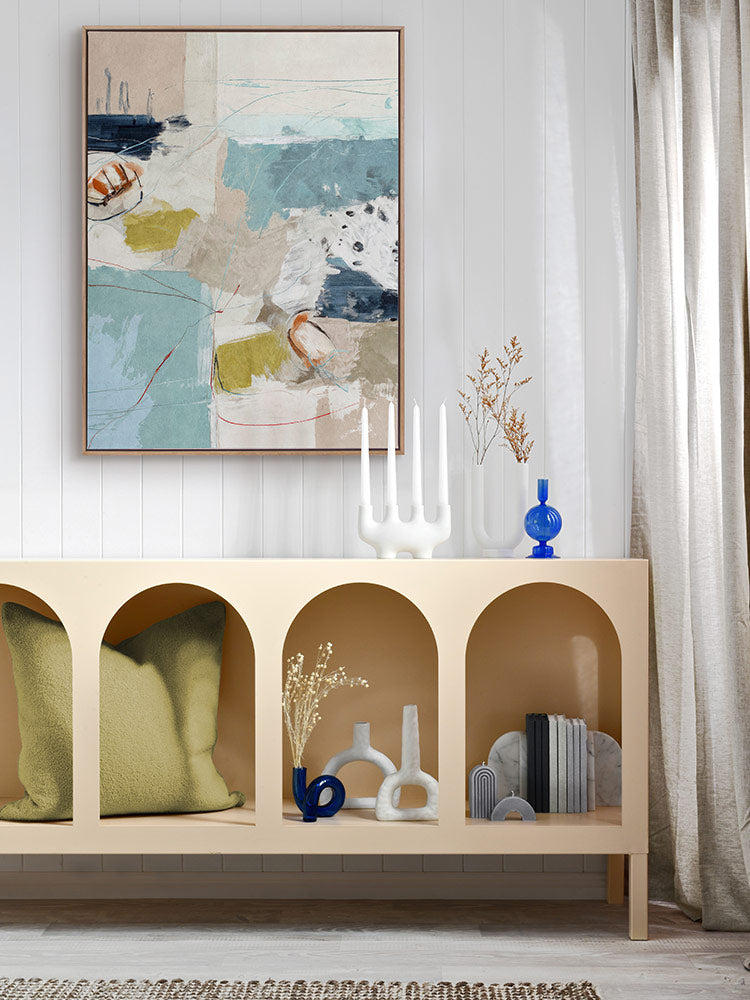 Chalk & Citrus II Canvas Art Print