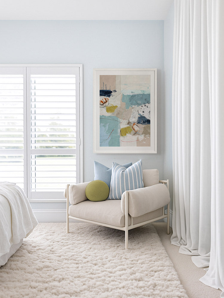 Chalk & Citrus II Framed Art Print | Lifestyle