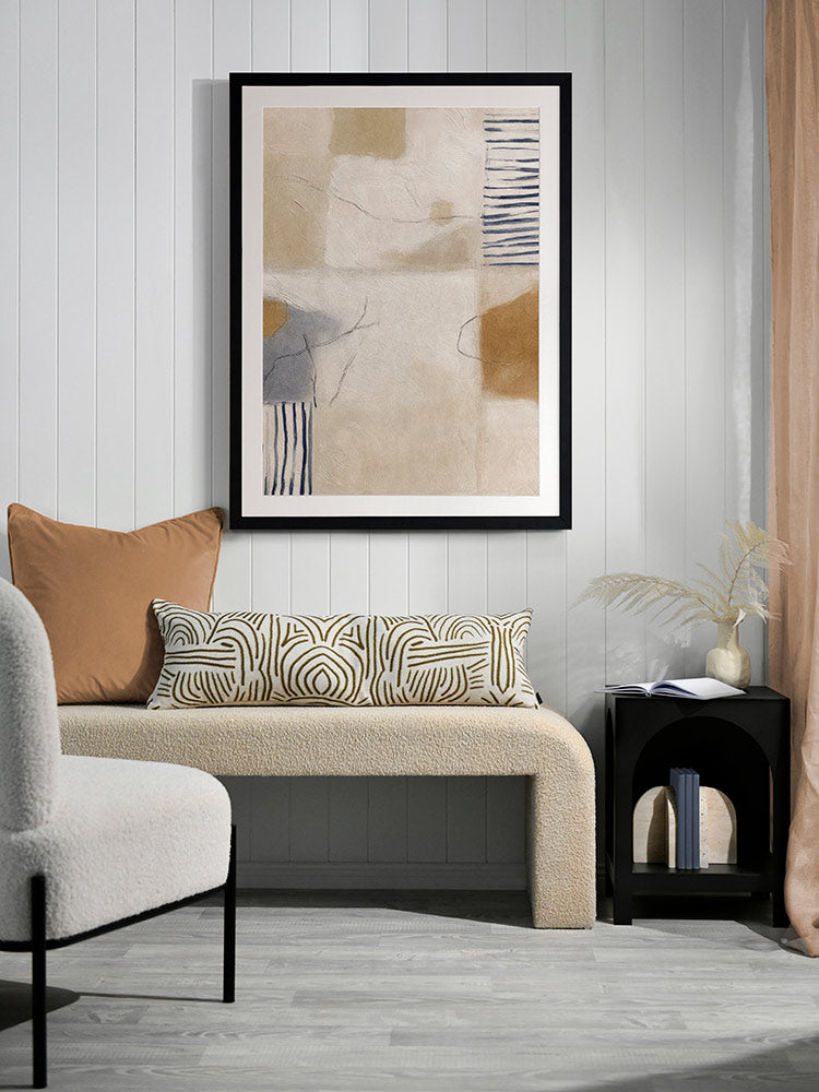 Summer Stripe I Framed Art Print | Lifestyle