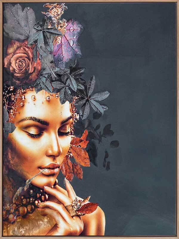 Solid Gold I Canvas Art Print