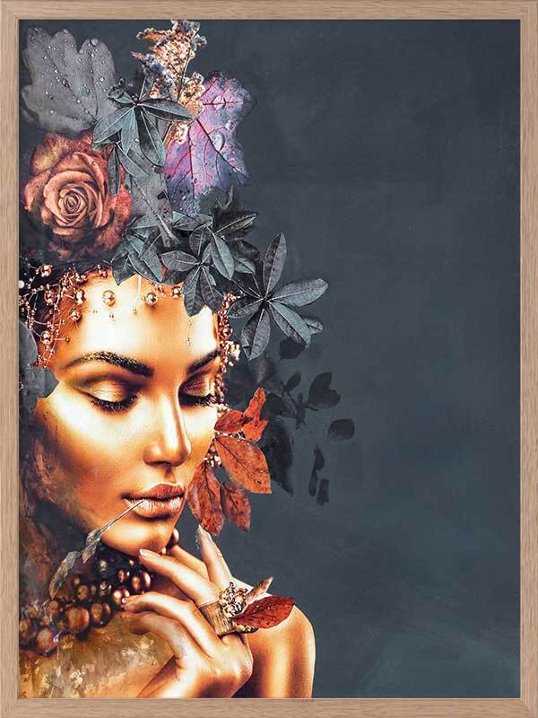 Solid Gold I Framed Art Print