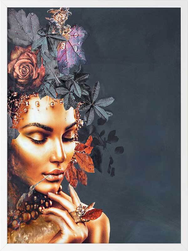 Solid Gold I Framed Art Print