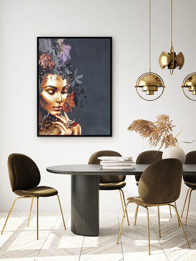 Solid Gold I Canvas Art Print | Lifestyle