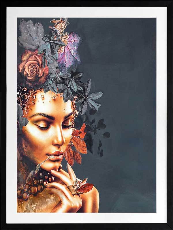 Solid Gold I Framed Art Print