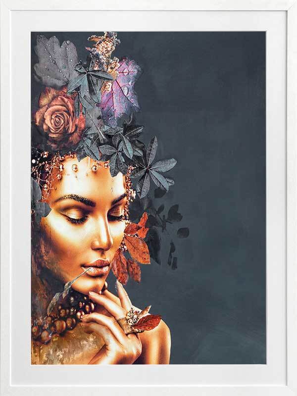 Solid Gold I Framed Art Print