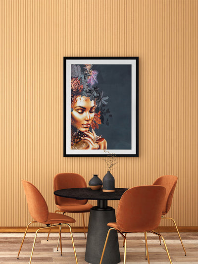 Solid Gold I Framed Art Print | Lifestyle