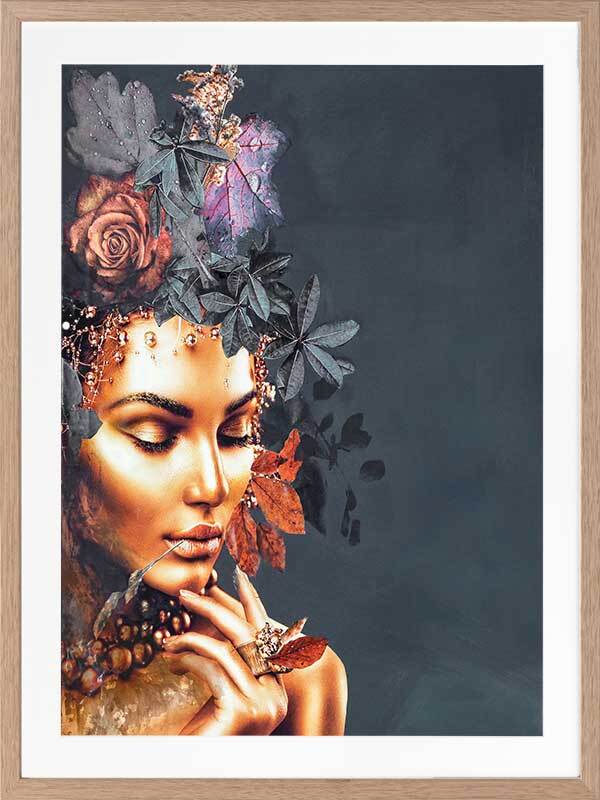 Solid Gold I Framed Art Print