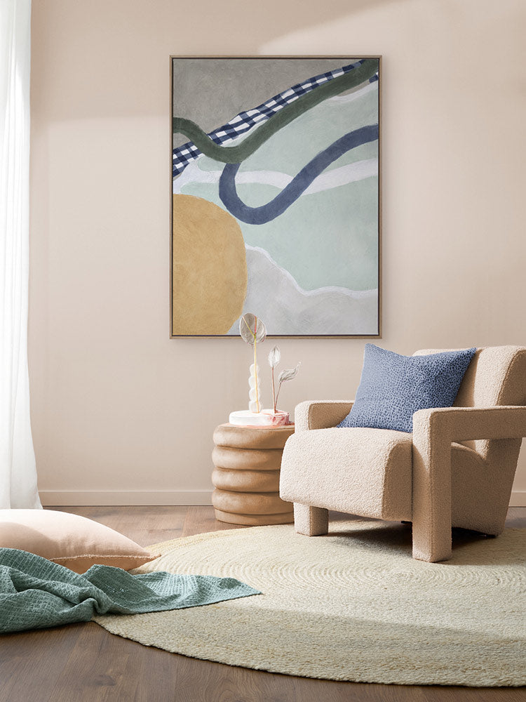 Afternoon Forms I Canvas Art Print | Lifestyle