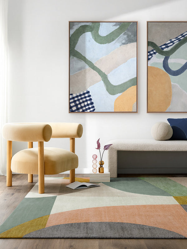 Afternoon Forms II Canvas Art Print | Lifestyle