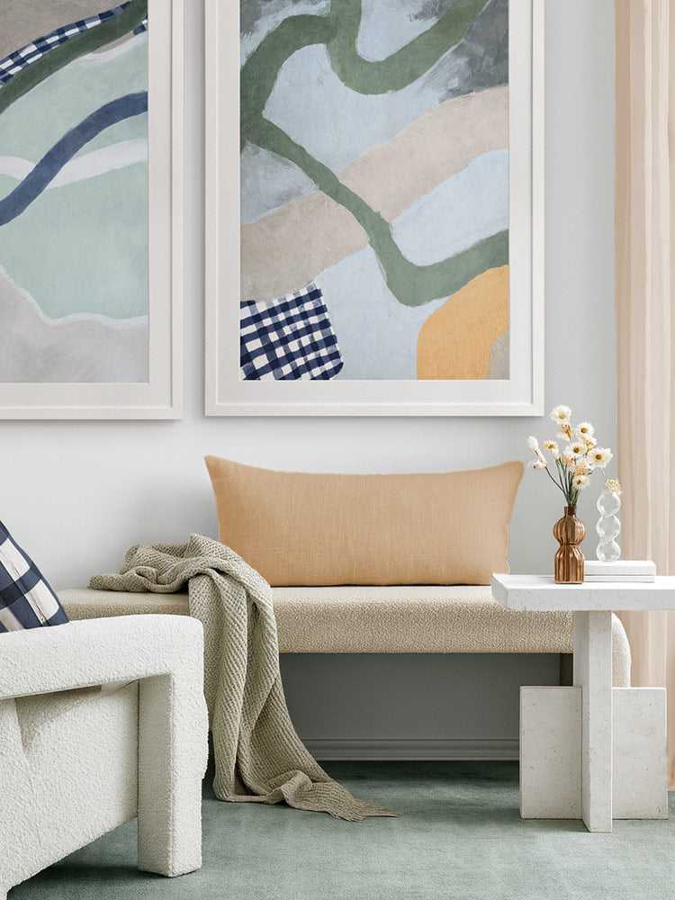 Afternoon Forms II Framed Art Print | Lifestyle