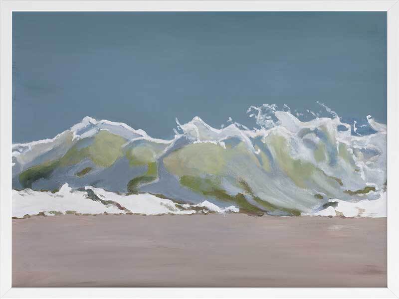 Breakwater Framed Art Print