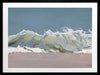 Breakwater Framed Art Print