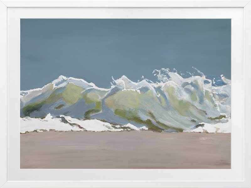 Breakwater Framed Art Print