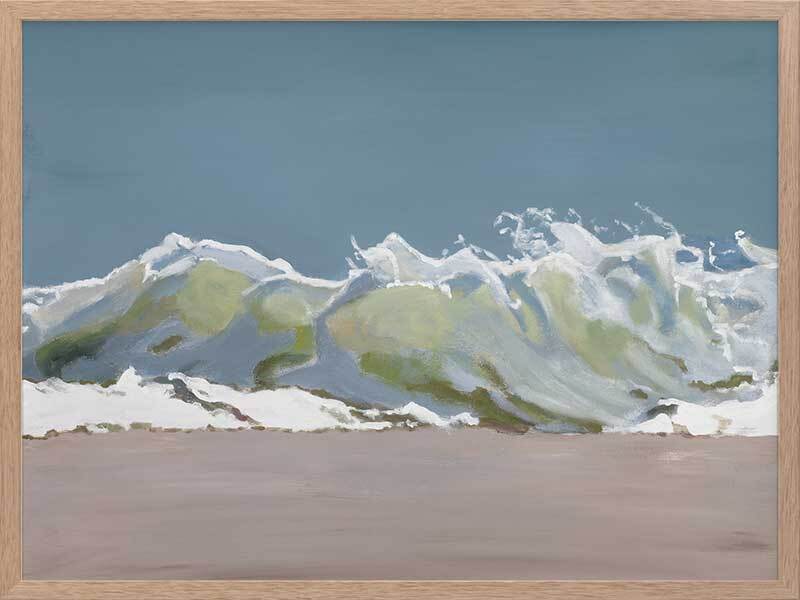 Breakwater Framed Art Print