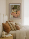 Ara & Lemons Framed Art Print | Lifestyle