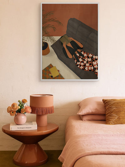 Lola Unhurried Canvas Art Print | Lifestyle