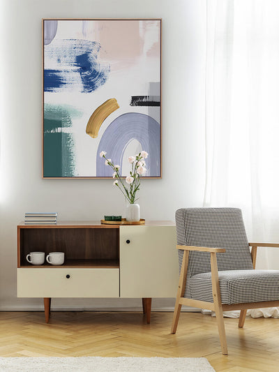 Visions Forms I Canvas Art Print | Lifestyle