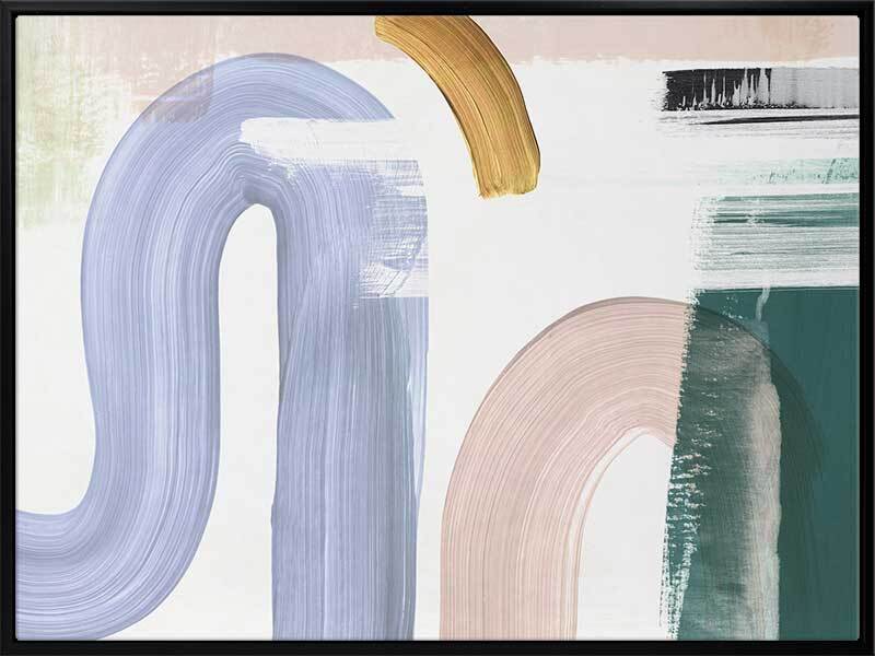 Visions Forms II Canvas Art Print