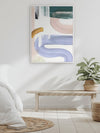 Visions Forms II Canvas Art Print | Lifestyle