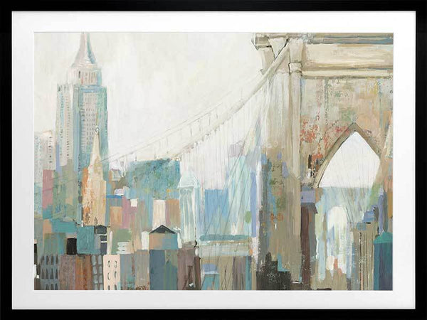 Brooklyn Bridge Framed Art Print