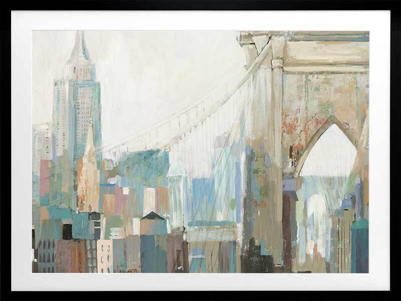 Brooklyn Bridge Framed Art Print