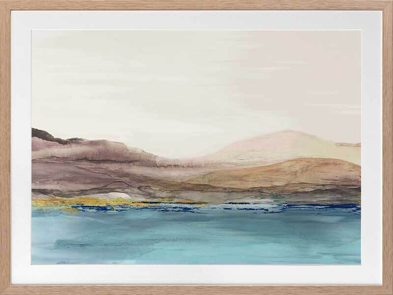 Feel Slow Framed Art Print