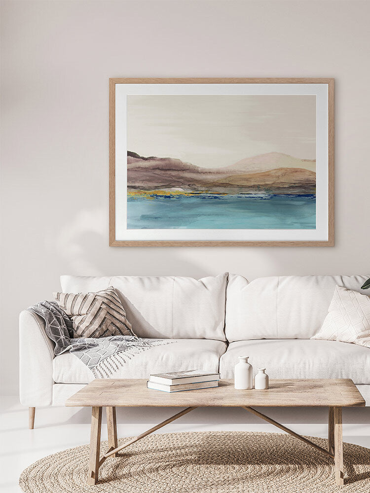 Feel Slow Framed Art Print | Lifestyle