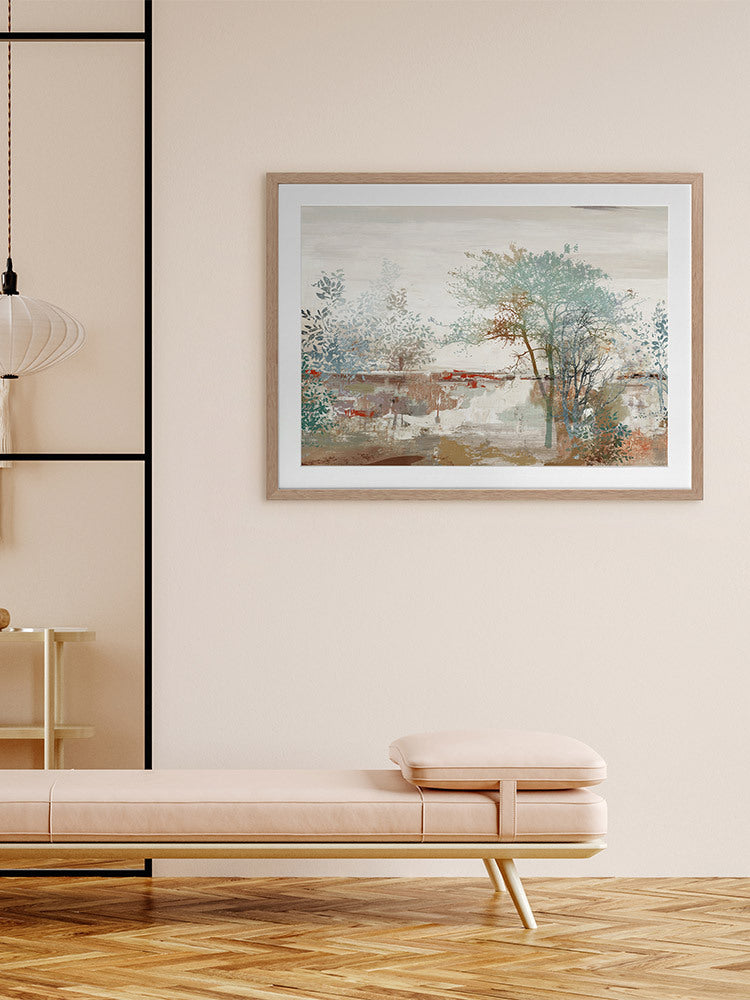 Autumn Silence Framed Art Print | Lifestyle