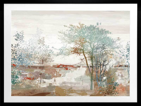 Autumn Silence Framed Art Print