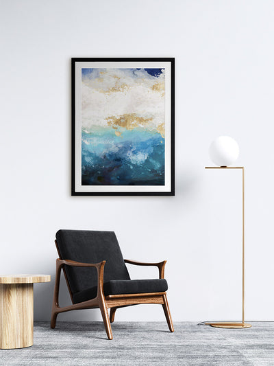 Cold Water Framed Art Print | Lifestyle