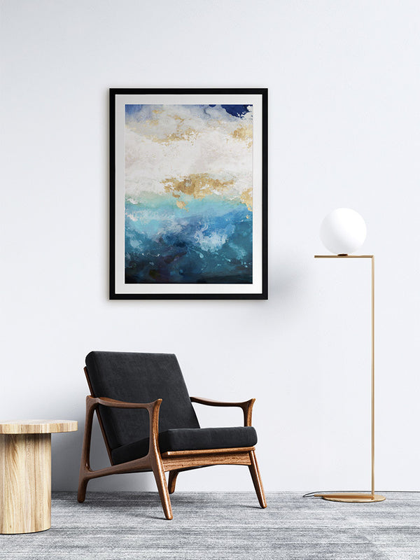 Cold Water Framed Art Print | Lifestyle