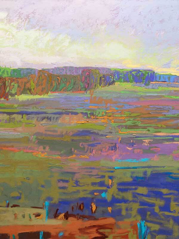 Colour Field Canvas Art Print