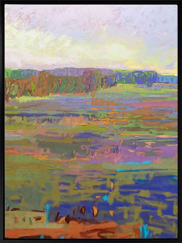 Colour Field Canvas Art Print