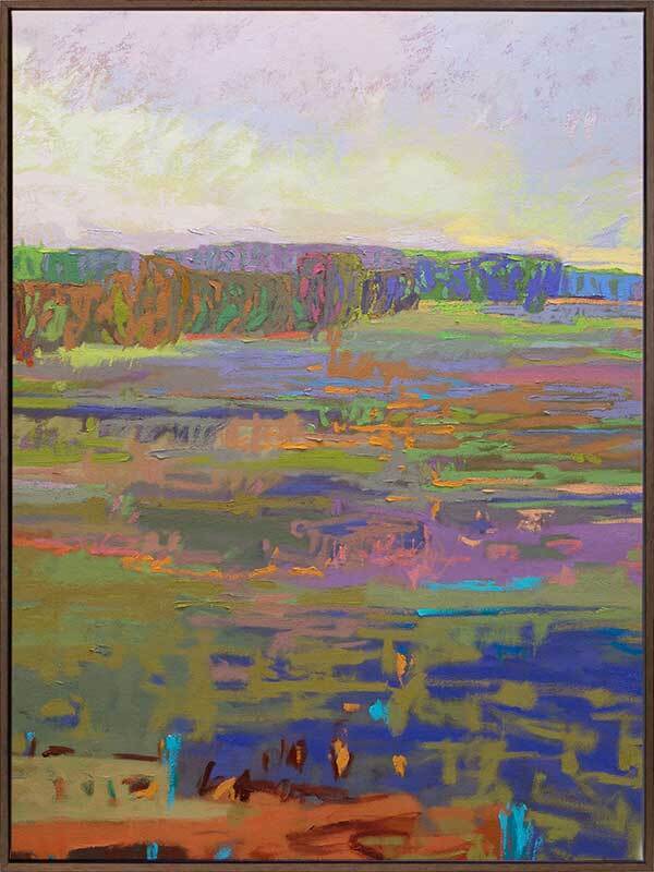 Colour Field Canvas Art Print