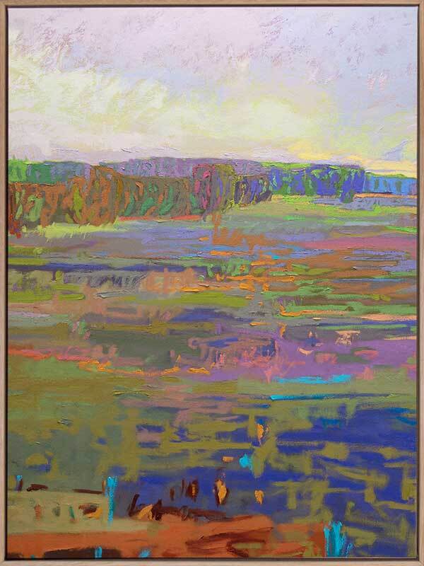 Colour Field Canvas Art Print