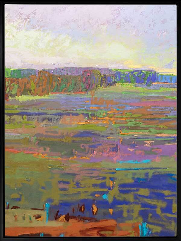 Colour Field Canvas Art Print