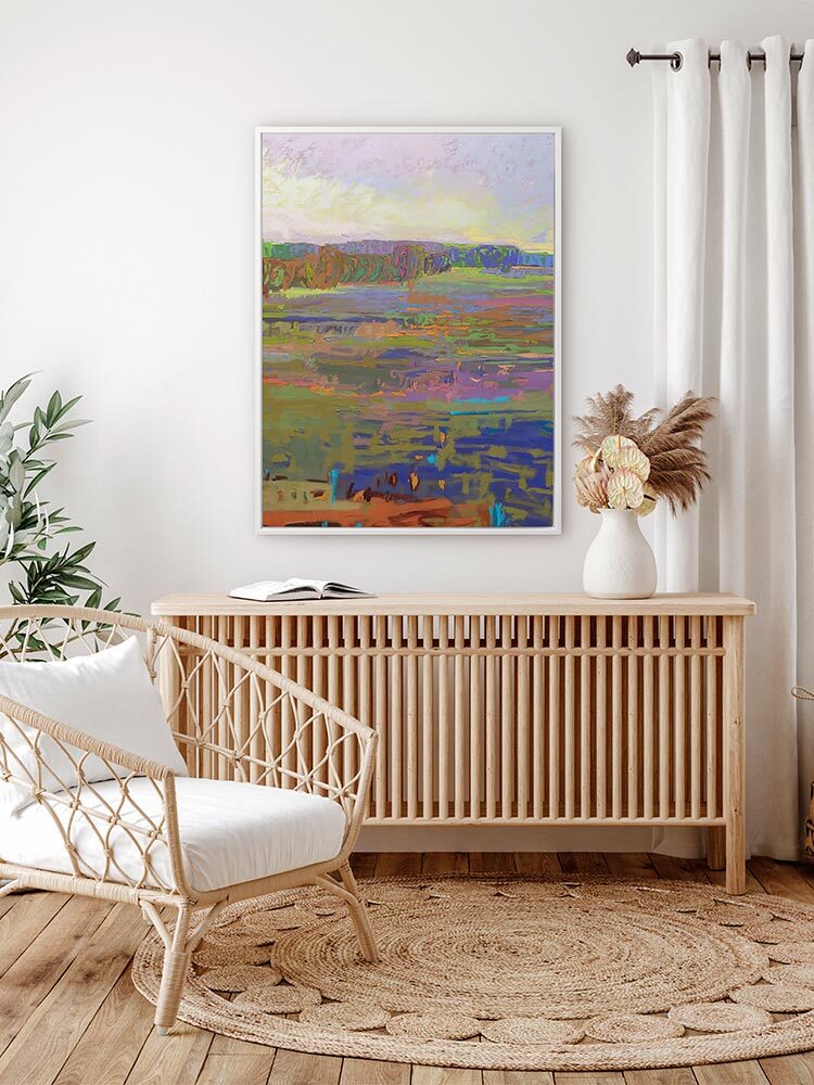 Colour Field Canvas Art Print | Lifestyle