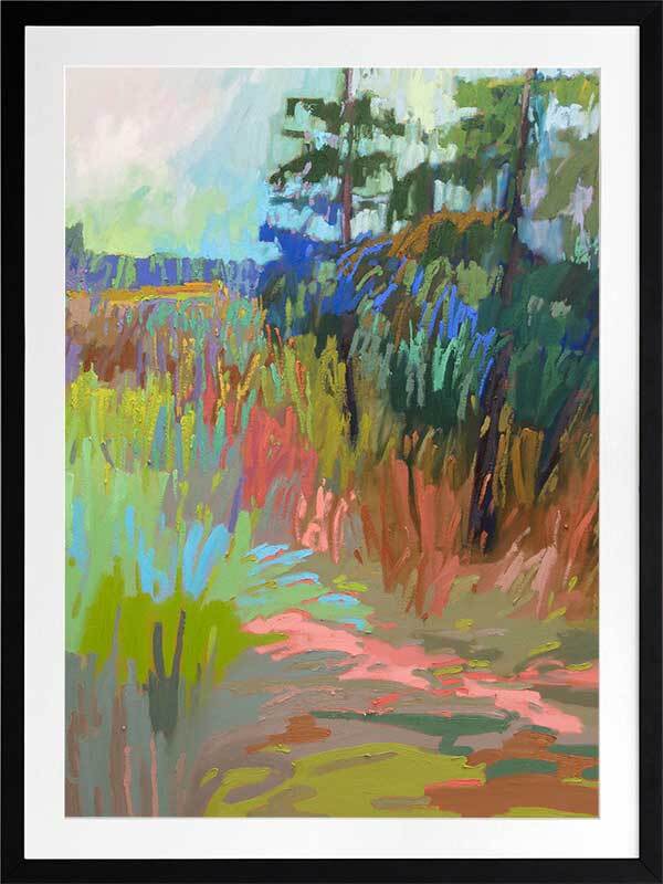 Out There Framed Art Print