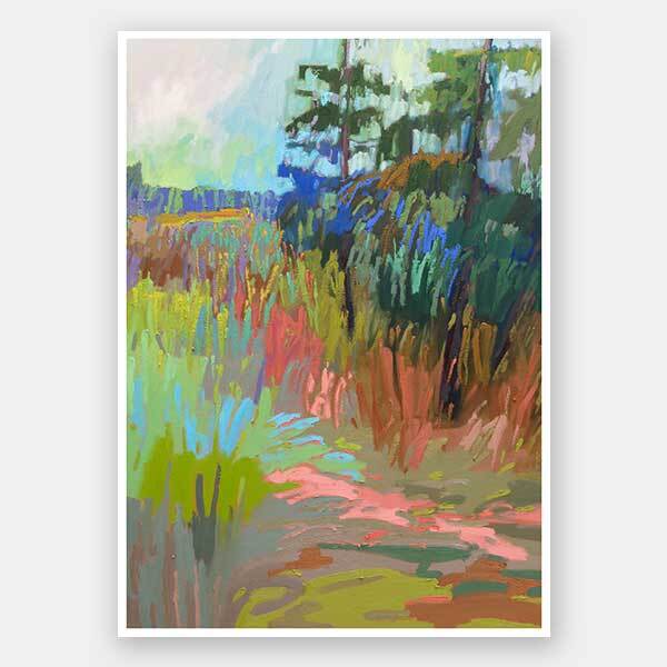 Out There Unframed Art Print