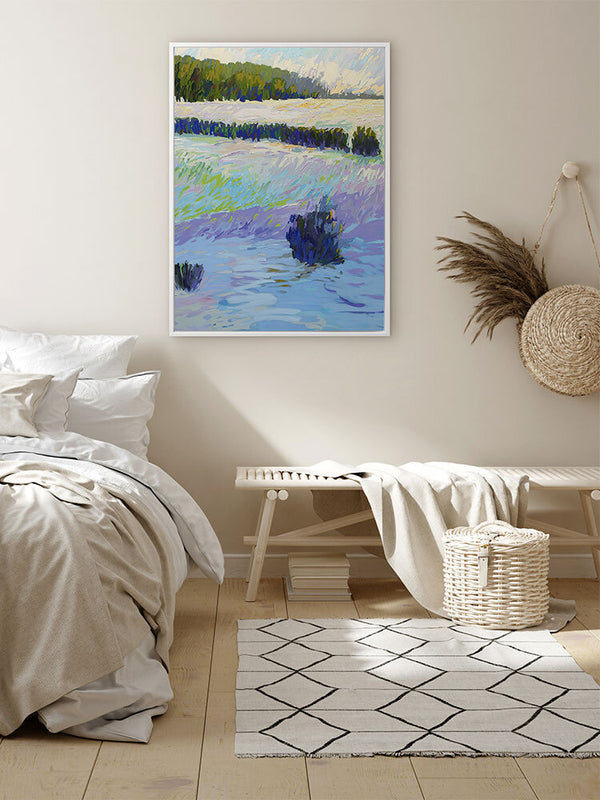 When It Snows Canvas Art Print | Lifestyle