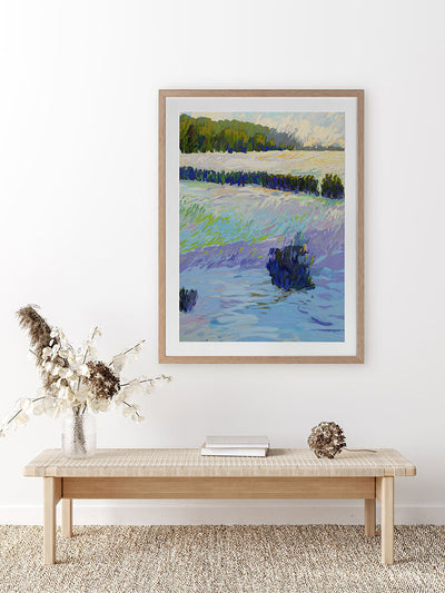 When It Snows Framed Art Print | Lifestyle