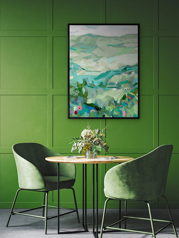 Rolling Sage Canvas Art Print | Lifestyle